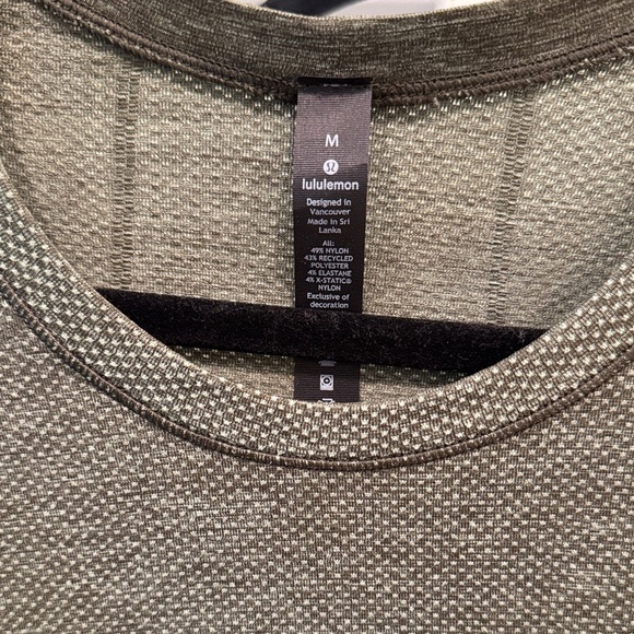 lululemon athletica Men's Olive Crewneck Sweater - Picture 2 of 3